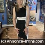 Belle escorte transexuelle blonde sur Saint-Etienne.